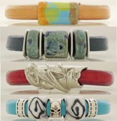 Regaliz Greek Leather Cord Antelope Beads